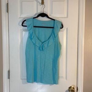 Lilly Pulitzer ruffle top tank